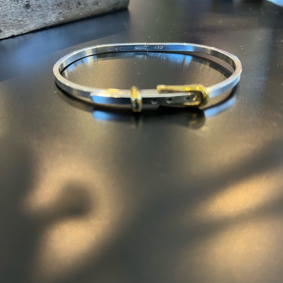 Silver/Gold Belt Bracelet - Picture 9 of 9